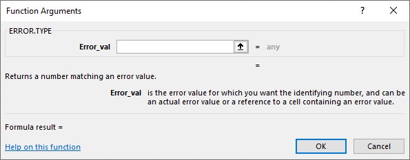 Error.Type Function - Method 1 - Function Argument