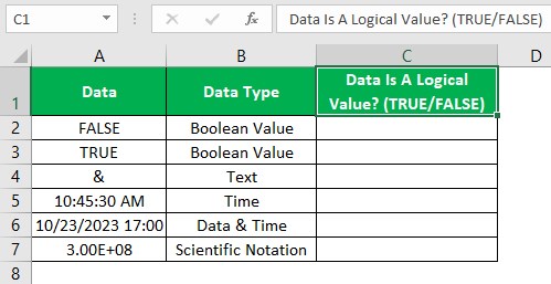 Islogical Function - Example 1