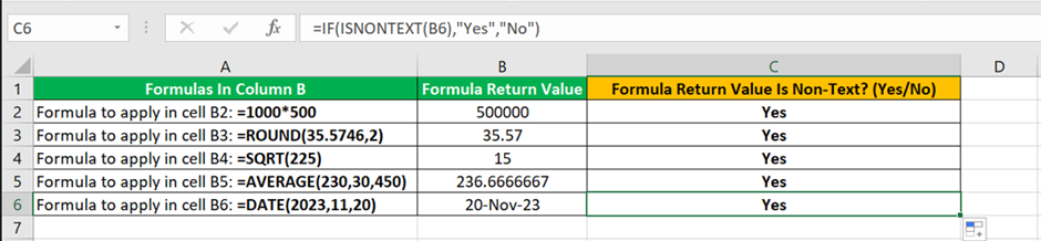 apply the formula in the remaining target cells